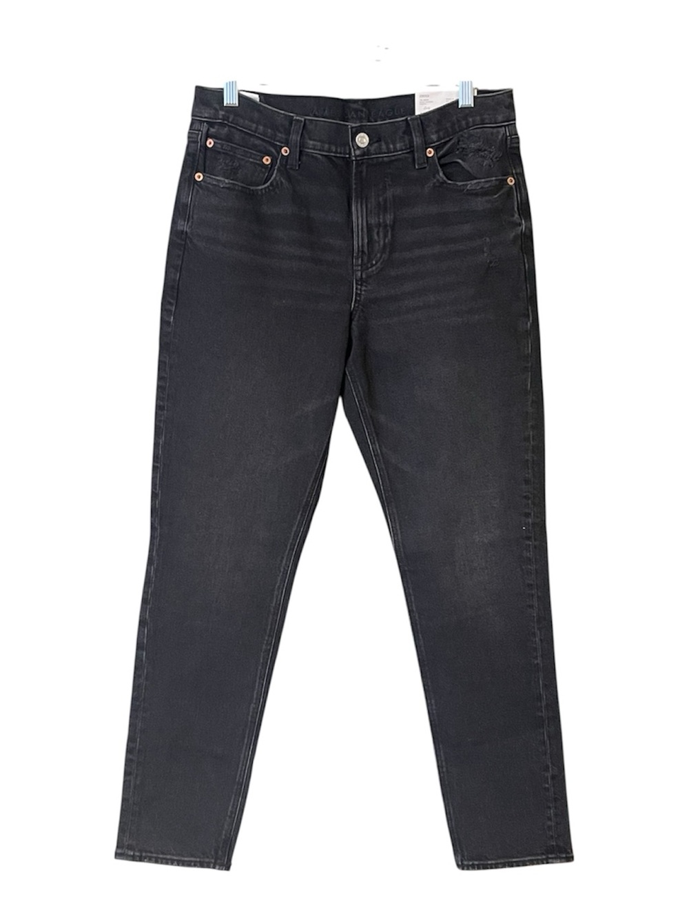 American Eagle Outfitters women Stretch 90s SKINNY Black Charcoal stretch